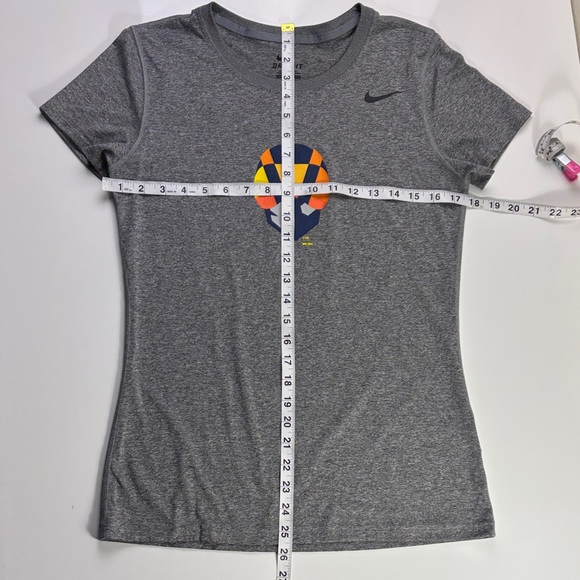 Las Vegas Aviator minor league base Nike Heather Gray Women's Short Sleeve Tee - Picture 1 of 4